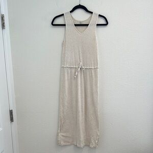 Uniqlo - Lightweight Knit Dress - Cream/Off White - Size XS